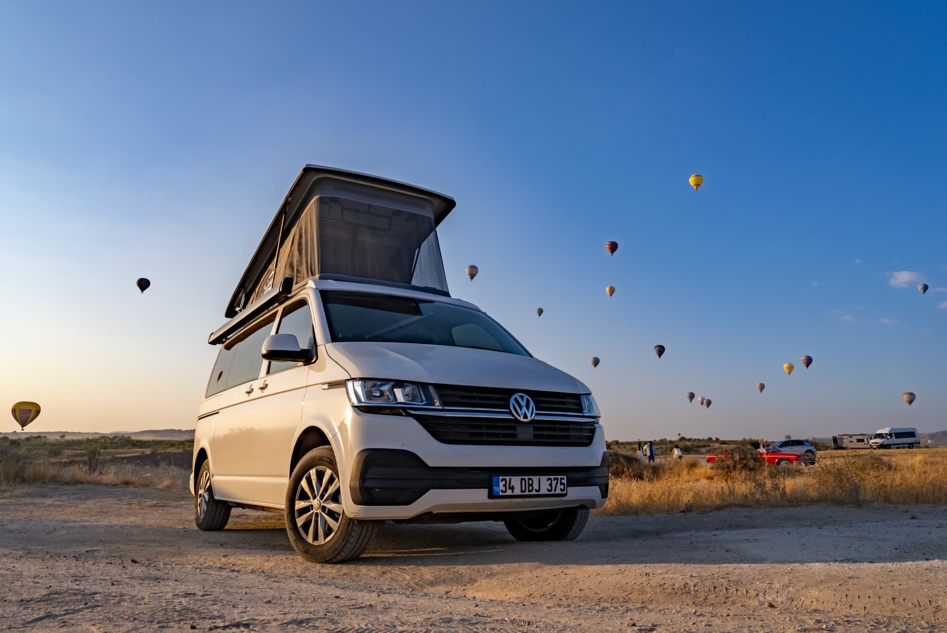 New Cappadocia Demonte karavan kamp alanında