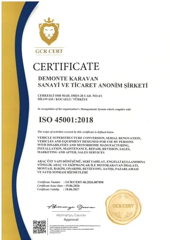 ISO 45001:2018 — Arbeitsschutzmanagementsystem